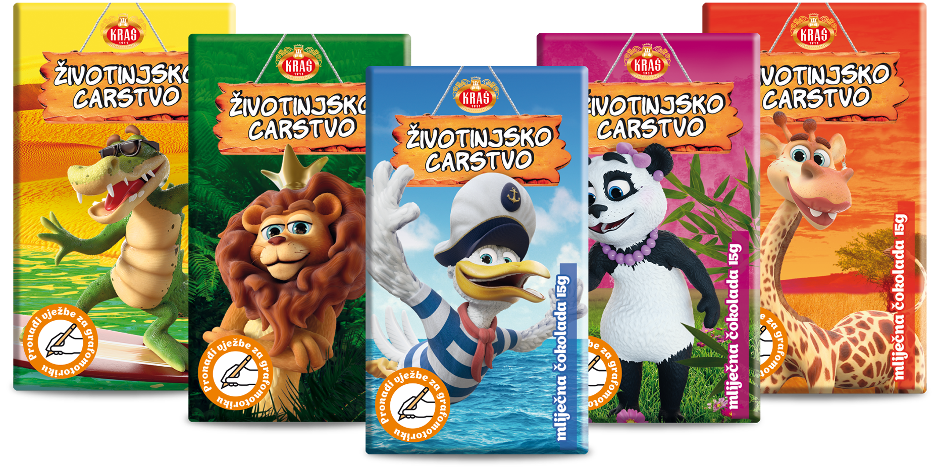 Čokoladice Životinjsko carstvo